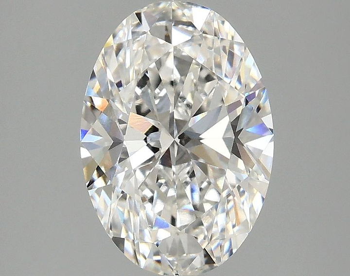 2.01 Carat Oval Shaped Ideal Cut VVS2 IGI Certified Lab Grown Diamond