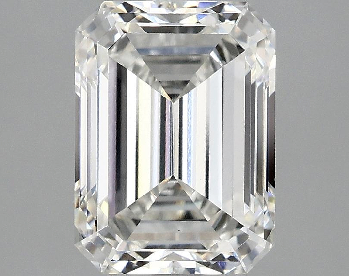 2.82 Carat Emerald Shaped Excellent Cut VS1 IGI Certified Lab Grown Diamond