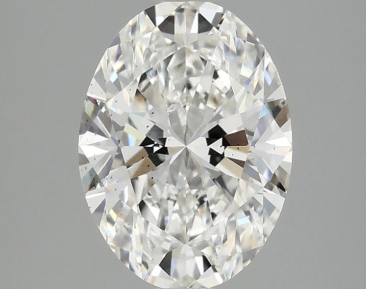 2.5 Carat Oval Shaped Excellent Cut SI1 IGI Certified Lab Grown Diamond