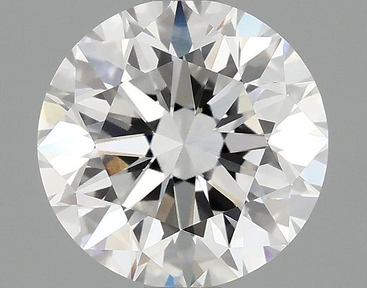 2.12 Carat Round Shaped Excellent Cut VVS2 IGI Certified Lab Grown Diamond