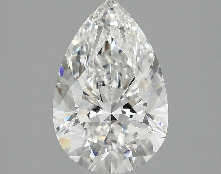 1.76 Carat Pear Shaped Excellent Cut VS1 IGI Certified Lab Grown Diamond