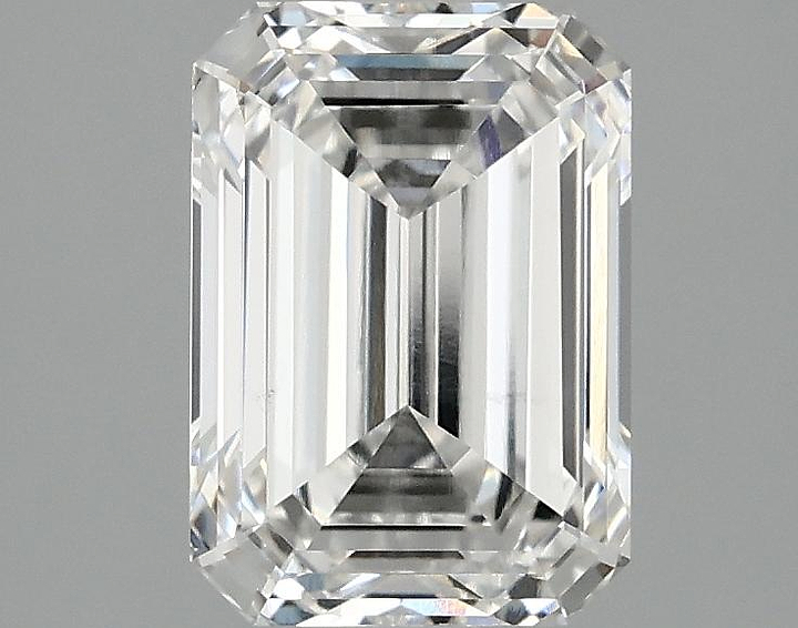 2.1 Carat Emerald Shaped Ideal Cut VS1 IGI Certified Lab Grown Diamond