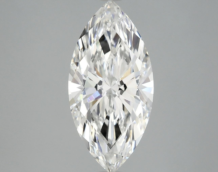 3.01 Carat Marquise Shaped Ideal Cut VVS2 IGI Certified Lab Grown Diamond