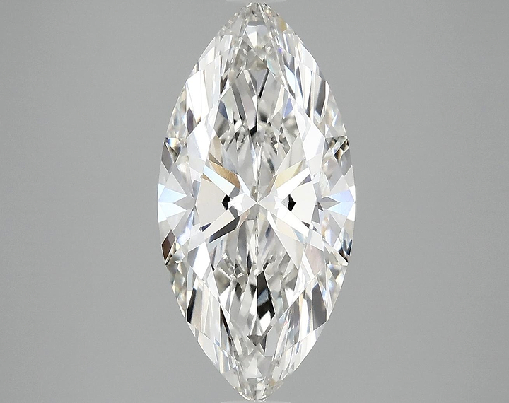 3.08 Carat Marquise Shaped Excellent Cut VVS1 IGI Certified Lab Grown Diamond