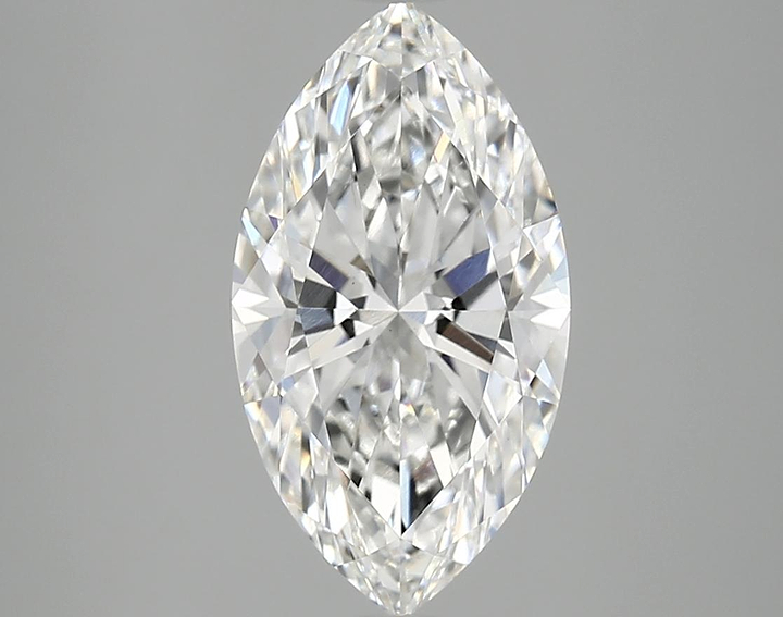 3.09 Carat Marquise Shaped Excellent Cut VS1 IGI Certified Lab Grown Diamond