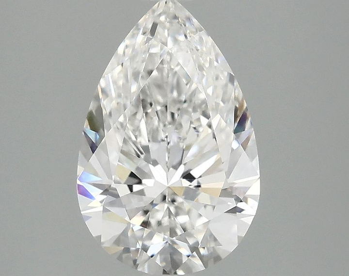 2.1 Carat Pear Shaped Ideal Cut VVS2 IGI Certified Lab Grown Diamond