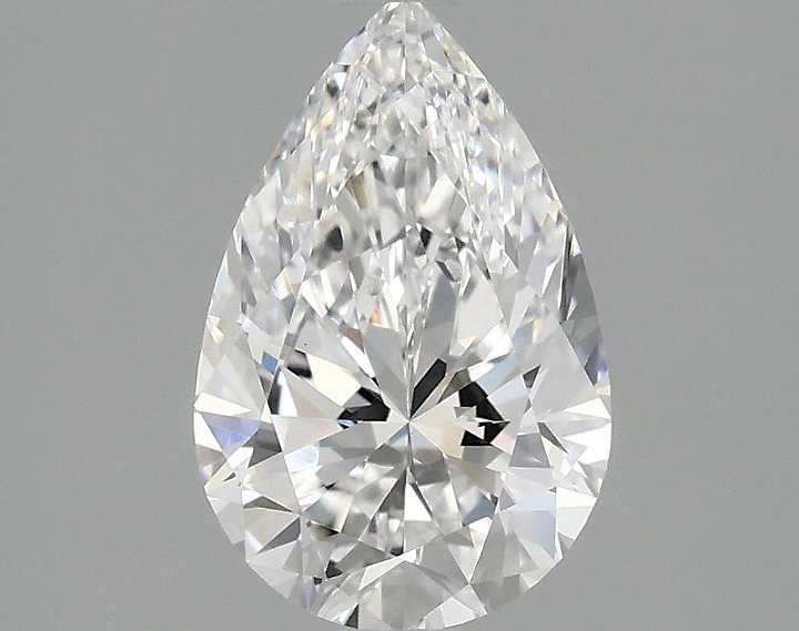 1.5 Carat Pear Shaped Excellent Cut VS1 IGI Certified Lab Grown Diamond