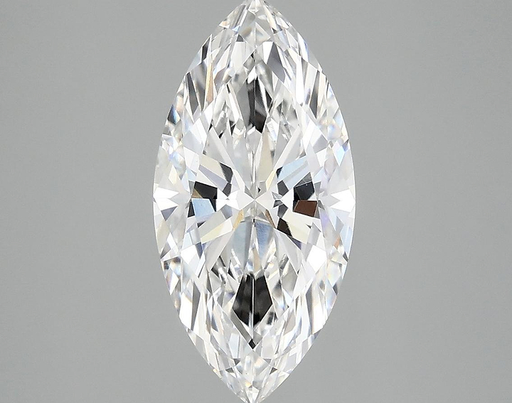 2.04 Carat Marquise Shaped Excellent Cut VS1 IGI Certified Lab Grown Diamond