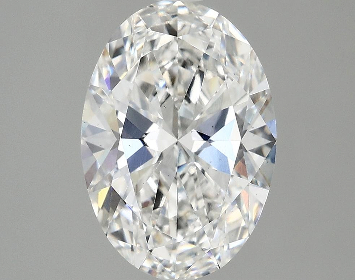 2.5 Carat Oval Shaped Ideal Cut VS2 IGI Certified Lab Grown Diamond
