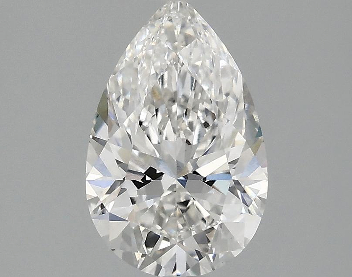 1.36 Carat Pear Shaped Ideal Cut VS1 IGI Certified Lab Grown Diamond