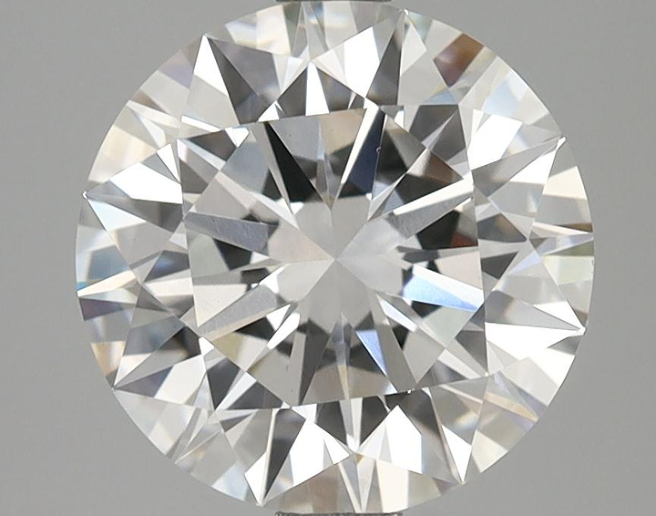 3.03 Carat Round Shaped Ideal Cut VVS2 IGI Certified Lab Grown Diamond