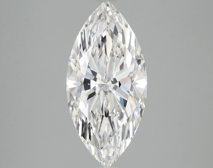 2.58 Carat Marquise Shaped Excellent Cut VS1 IGI Certified Lab Grown Diamond