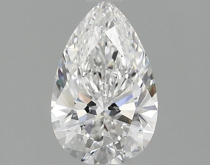 0.98 Carat Pear Shaped Ideal Cut VVS2 IGI Certified Lab Grown Diamond