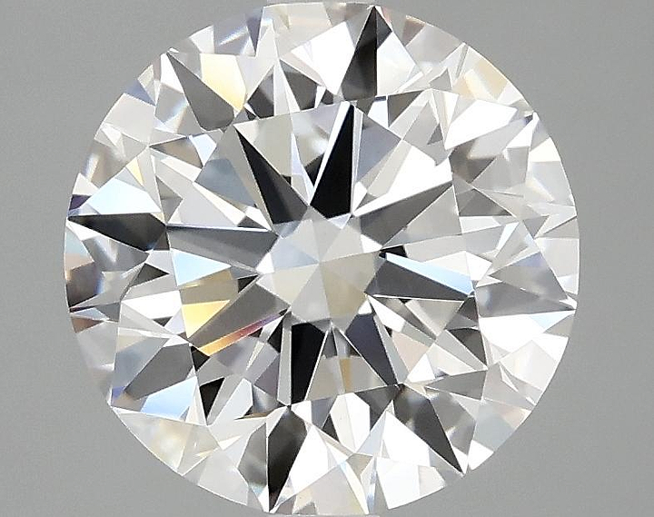 3.01 Carat Round Shaped Ideal Cut VVS2 IGI Certified Lab Grown Diamond
