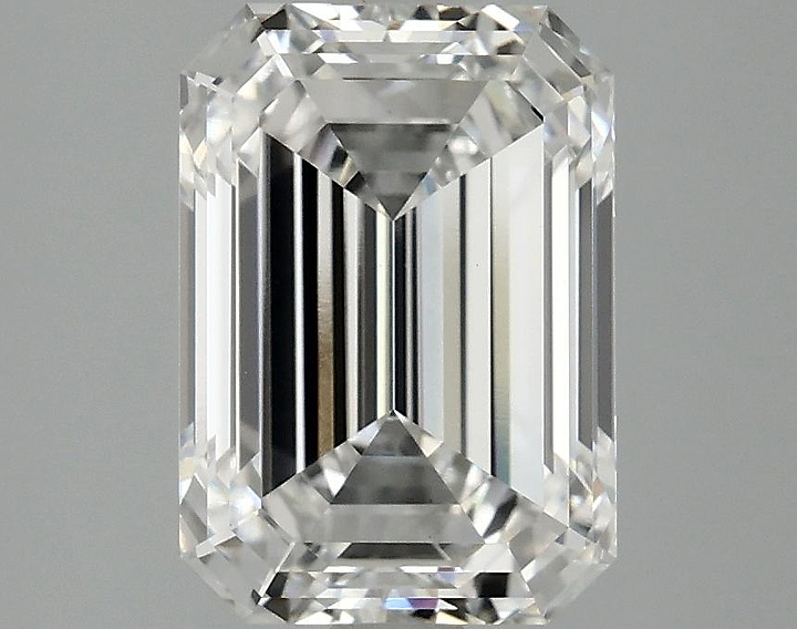 3.07 Carat Emerald Shaped Ideal Cut VS1 IGI Certified Lab Grown Diamond