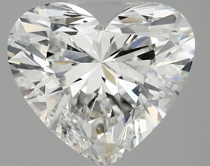 3.05 Carat Heart Shaped Ideal Cut VS2 IGI Certified Lab Grown Diamond