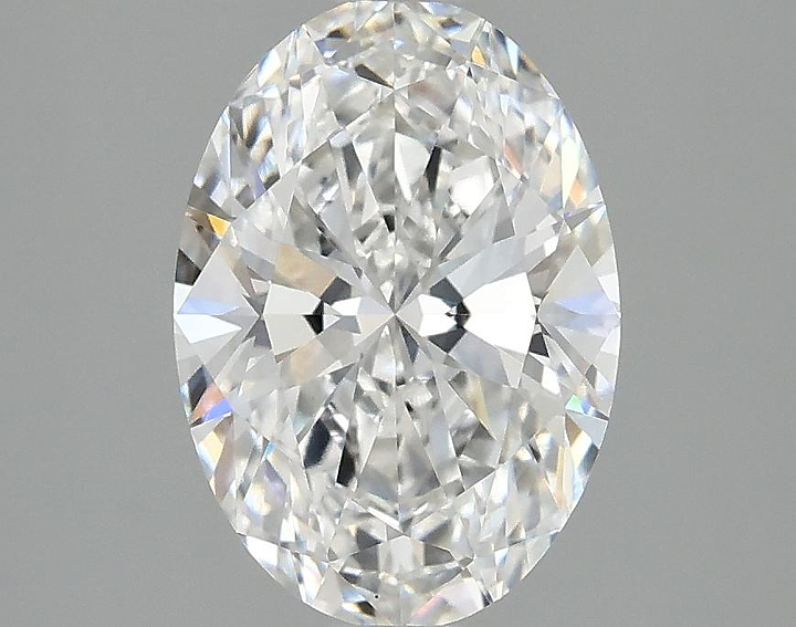 2.0 Carat Oval Shaped Ideal Cut VS1 IGI Certified Lab Grown Diamond