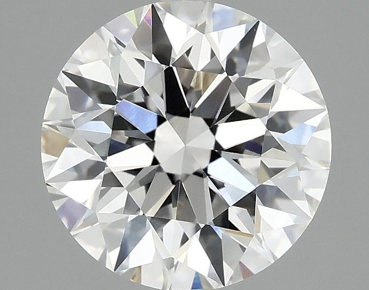 2.54 Carat Round Shaped Excellent Cut VVS2 IGI Certified Lab Grown Diamond