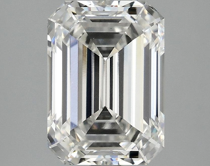 3.1 Carat Emerald Shaped Ideal Cut VS1 IGI Certified Lab Grown Diamond