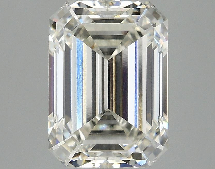 3.08 Carat Emerald Shaped Ideal Cut VS1 IGI Certified Lab Grown Diamond