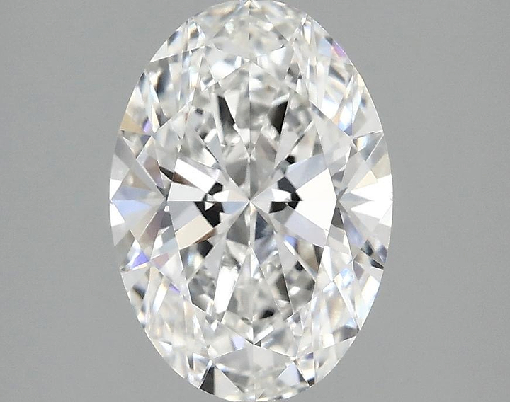 2.02 Carat Oval Shaped Ideal Cut VVS2 IGI Certified Lab Grown Diamond