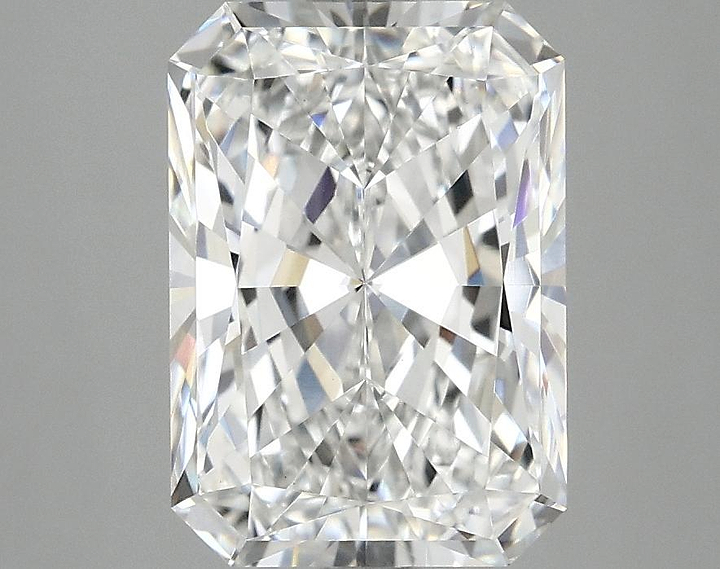 3.07 Carat Radiant Shaped Ideal Cut VVS2 IGI Certified Lab Grown Diamond