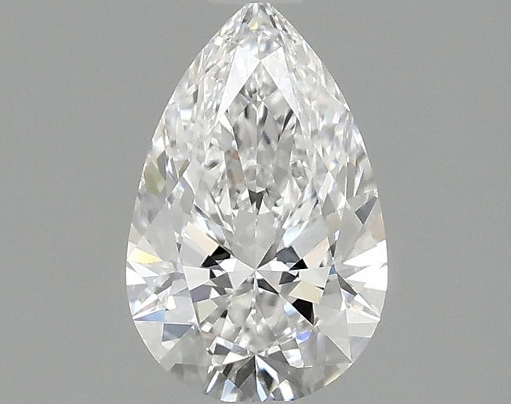 0.97 Carat Pear Shaped Ideal Cut VVS2 IGI Certified Lab Grown Diamond