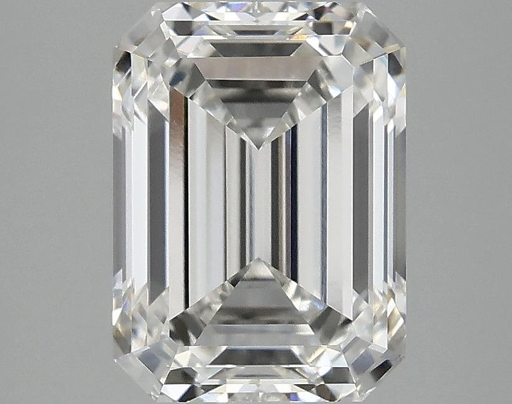 3.1 Carat Emerald Shaped Excellent Cut VVS1 IGI Certified Lab Grown Diamond