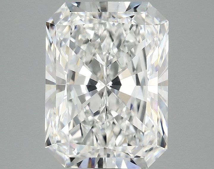 3.78 Carat Radiant Shaped Excellent Cut VVS2 IGI Certified Lab Grown Diamond