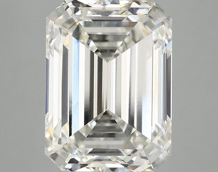 4.09 Carat Emerald Shaped Excellent Cut VS1 IGI Certified Lab Grown Diamond
