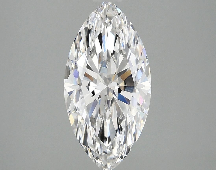 2.07 Carat Marquise Shaped Ideal Cut VVS2 IGI Certified Lab Grown Diamond