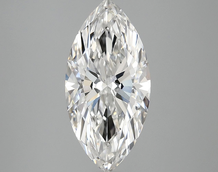 3.09 Carat Marquise Shaped Excellent Cut VVS2 IGI Certified Lab Grown Diamond