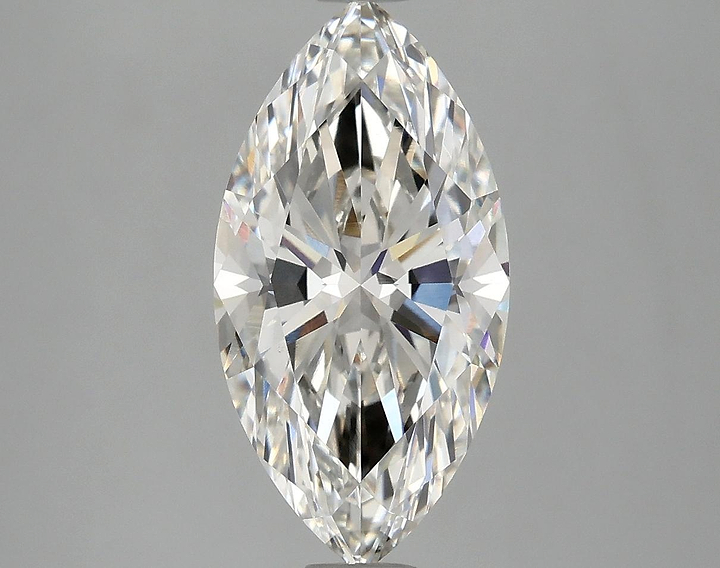 2.87 Carat Marquise Shaped Ideal Cut VS1 IGI Certified Lab Grown Diamond
