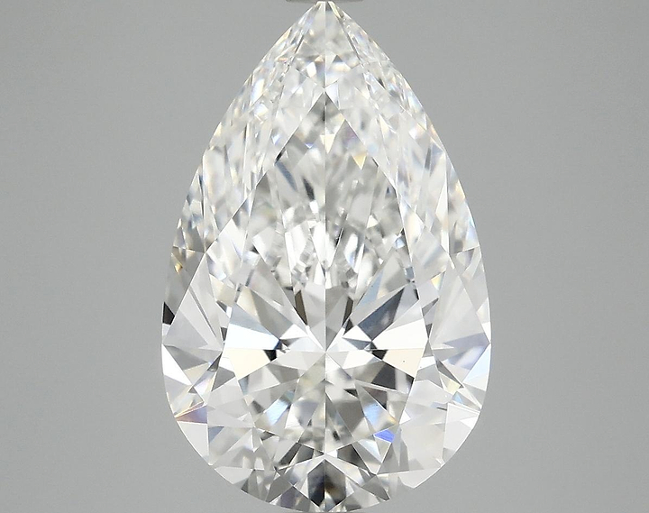 4.02 Carat Pear Shaped Ideal Cut VS1 IGI Certified Lab Grown Diamond