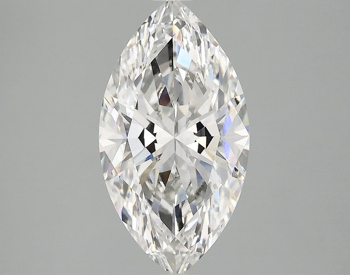 2.53 Carat Marquise Shaped Excellent Cut VVS2 IGI Certified Lab Grown Diamond
