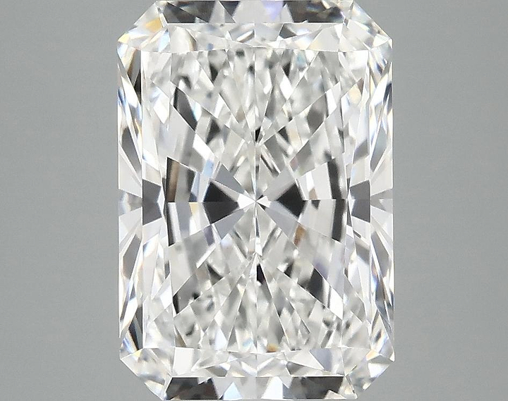 3.73 Carat Radiant Shaped Ideal Cut VVS2 IGI Certified Lab Grown Diamond