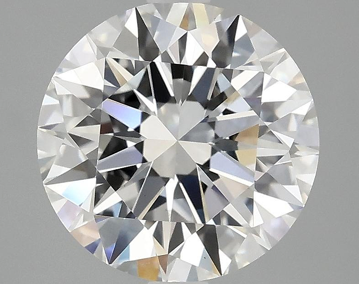 3.02 Carat Round Shaped Excellent Cut VS1 IGI Certified Lab Grown Diamond