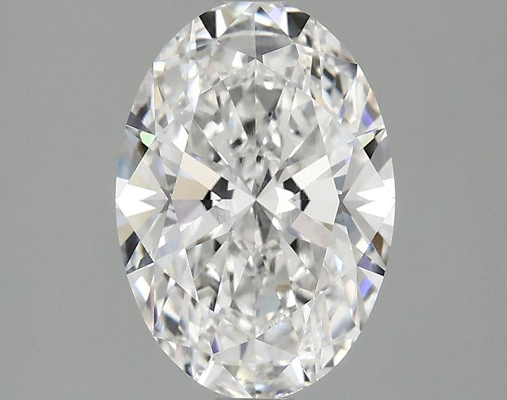 2.03 Carat Oval Shaped Ideal Cut VVS2 IGI Certified Lab Grown Diamond