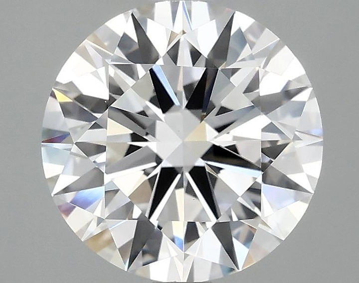 2.53 Carat Round Shaped Ideal Cut VVS2 IGI Certified Lab Grown Diamond