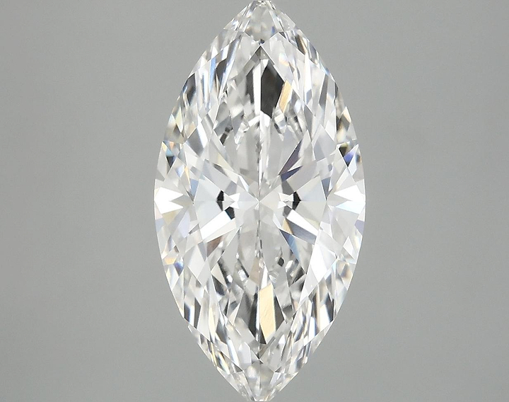 2.99 Carat Marquise Shaped Ideal Cut VVS2 IGI Certified Lab Grown Diamond