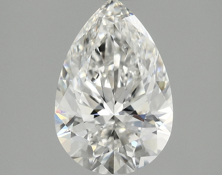 1.6 Carat Pear Shaped Excellent Cut VVS2 IGI Certified Lab Grown Diamond
