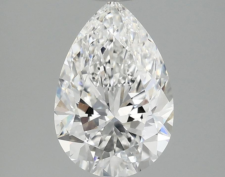 2.1 Carat Pear Shaped Excellent Cut VVS2 IGI Certified Lab Grown Diamond