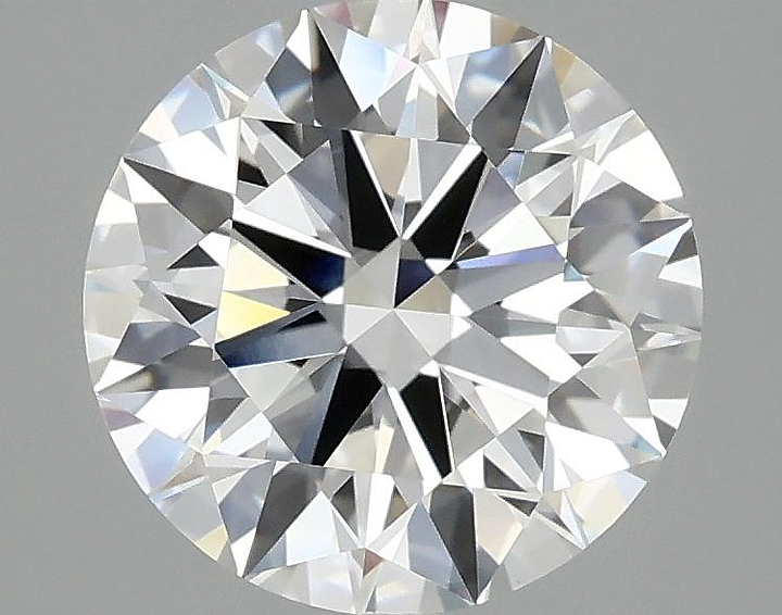 2.59 Carat Round Shaped Ideal Cut VVS2 IGI Certified Lab Grown Diamond