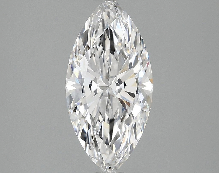 1.59 Carat Marquise Shaped Ideal Cut VVS2 IGI Certified Lab Grown Diamond