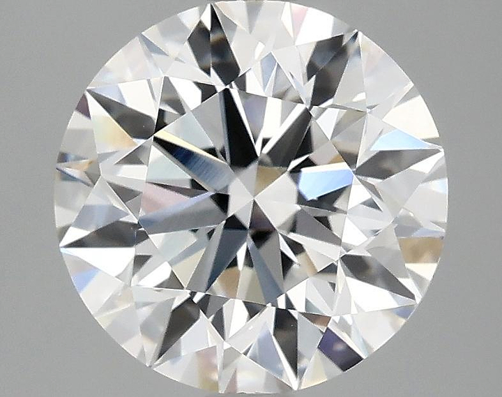 3.03 Carat Round Shaped Excellent Cut VVS2 IGI Certified Lab Grown Diamond