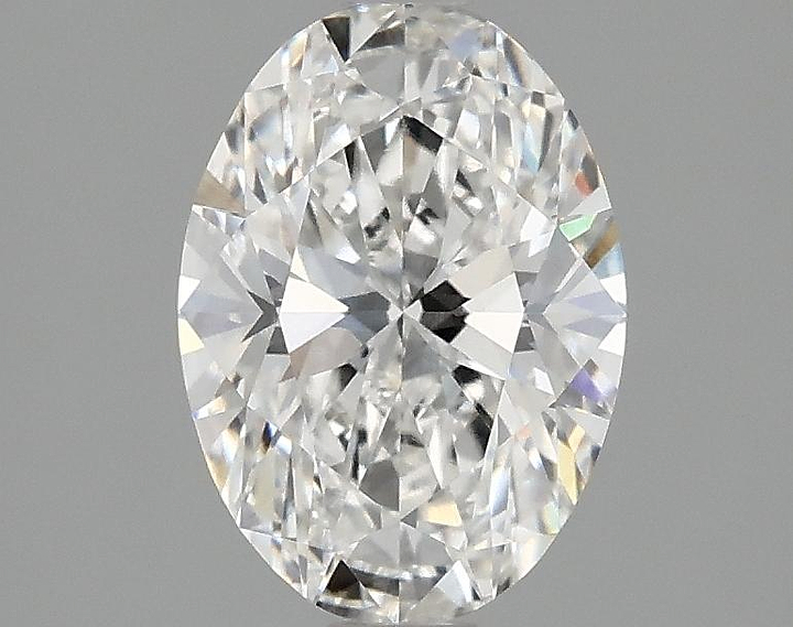 1.5 Carat Oval Shaped Ideal Cut VVS2 IGI Certified Lab Grown Diamond