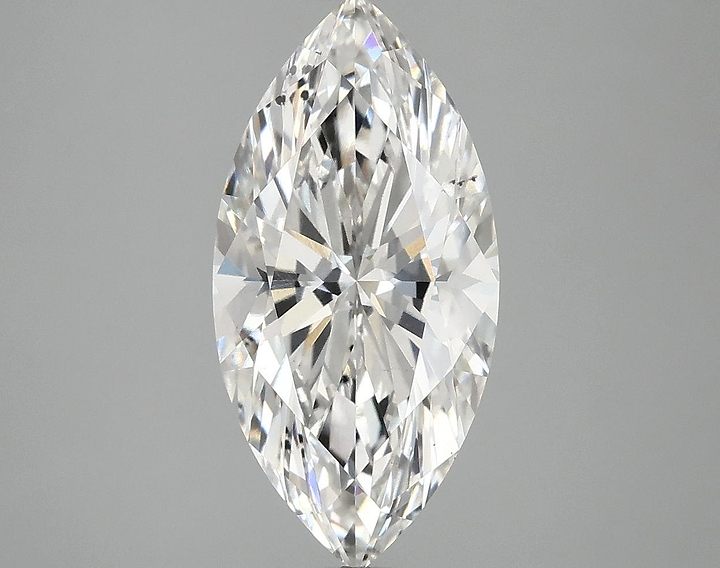 3.07 Carat Marquise Shaped Ideal Cut SI1 IGI Certified Lab Grown Diamond