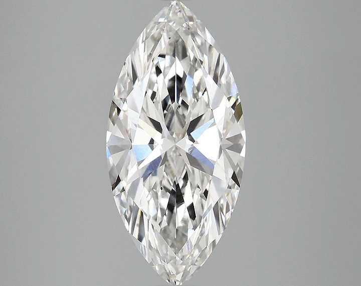 2.98 Carat Marquise Shaped Excellent Cut VS2 IGI Certified Lab Grown Diamond