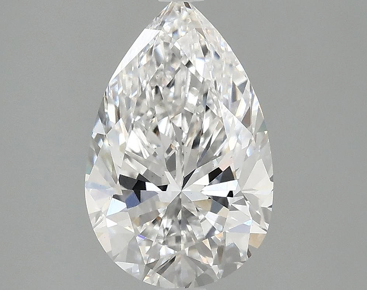 2.09 Carat Pear Shaped Ideal Cut VS1 IGI Certified Lab Grown Diamond