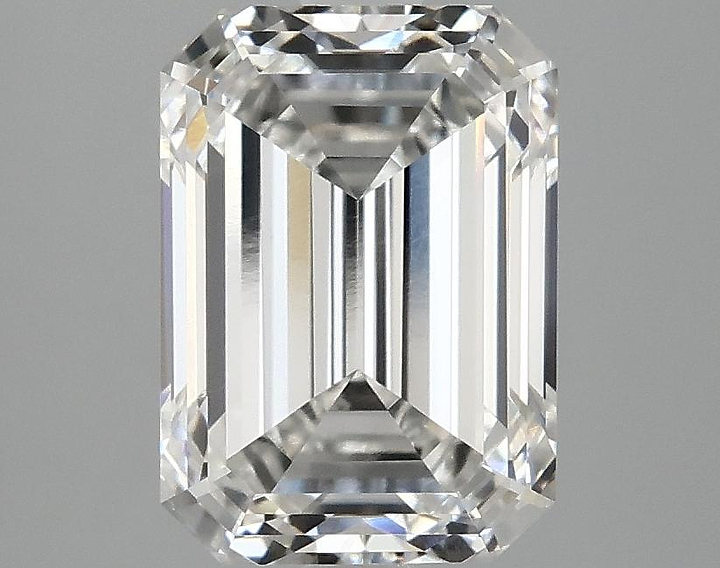 3.04 Carat Emerald Shaped Ideal Cut VVS2 IGI Certified Lab Grown Diamond